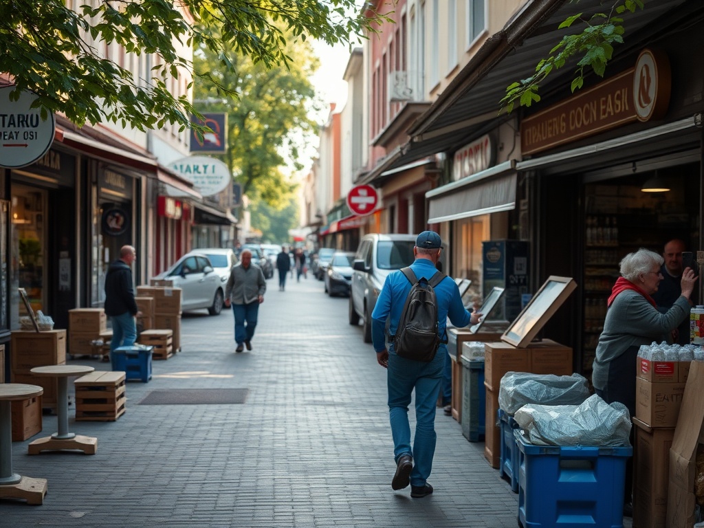 Logo Starostwa Powiatowego w Tomaszowie Lubelskim podczas Tomaszowskich Targów Pracy - szansa na karierę